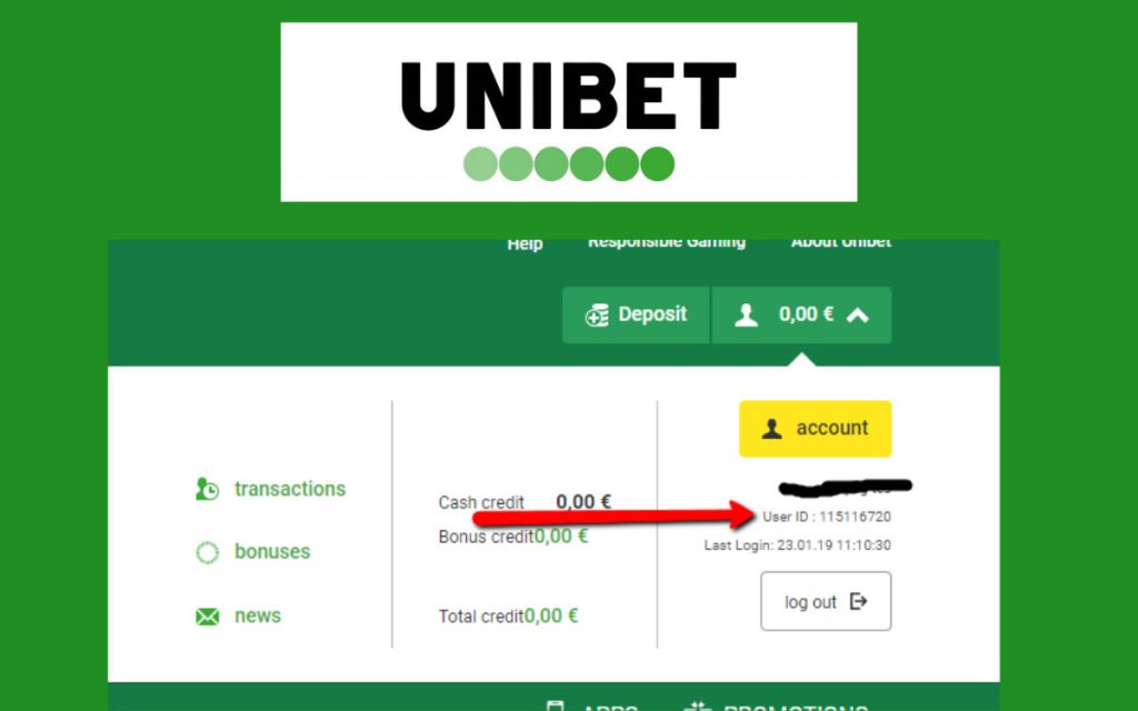 sign up at Unibet