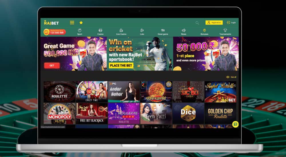 Official website of Rajbet